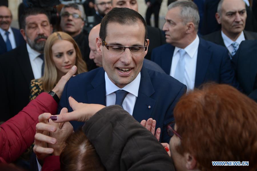 MALTA-VALLETTA-PRIME MINISTER-SWEARING-IN CEREMONY