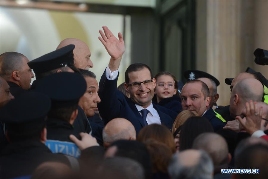 MALTA-VALLETTA-PRIME MINISTER-SWEARING-IN CEREMONY