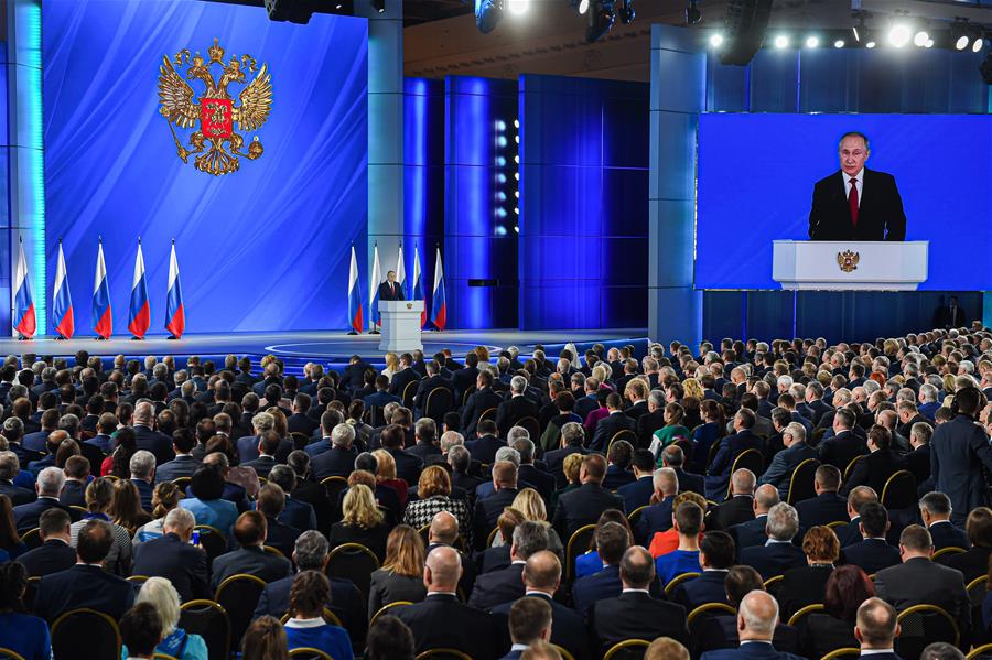 RUSSIA-MOSCOW-PUTIN-ANNUAL ADDRESS
