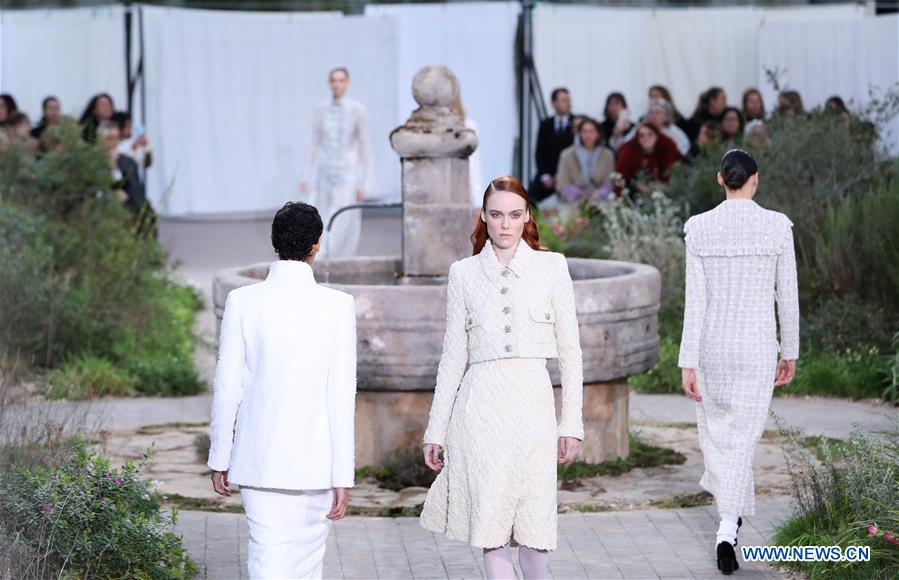 FRANCE-PARIS-FASHION WEEK-CHANEL-HAUTE COUTURE