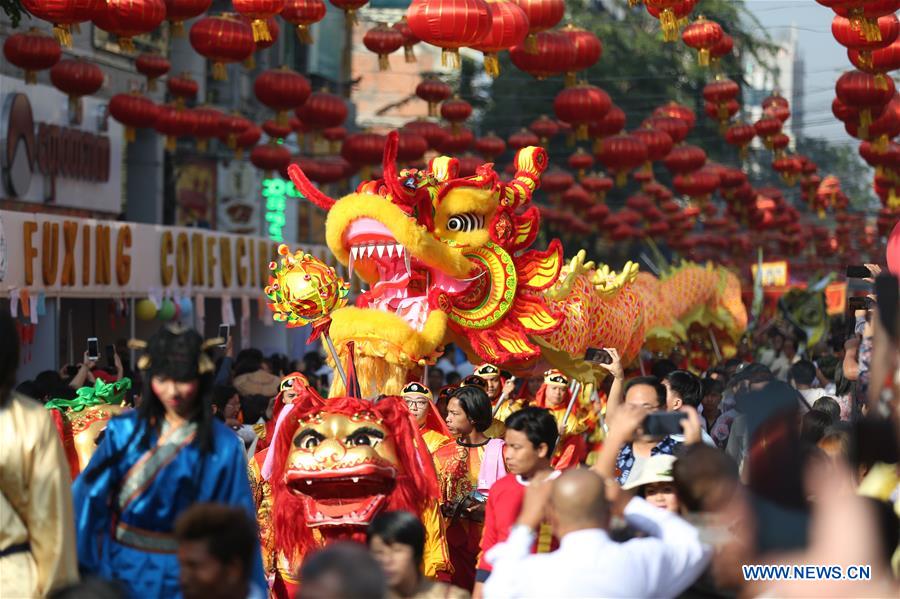 MYANMAR-YANGON-CHINESE LUNAR NEW YEAR-CELEBRATIONS