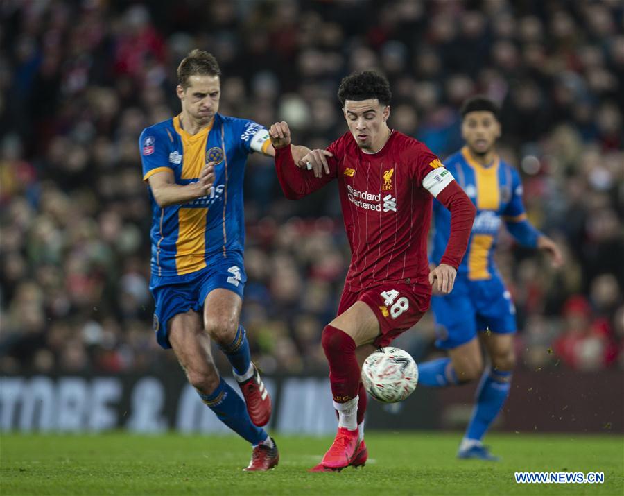 (SP)BRITAIN-LIVERPOOL-FOOTBALL-FA CUP-LIVERPOOL VS SHREWSBURY TOWN
