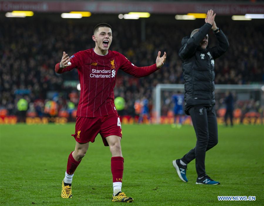 (SP)BRITAIN-LIVERPOOL-FOOTBALL-FA CUP-LIVERPOOL VS SHREWSBURY TOWN