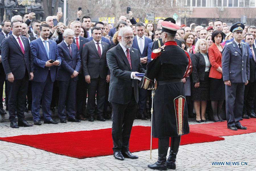 NORTH MACEDONIA-SKOPJE-NATO ACCESSION PROTOCOL
