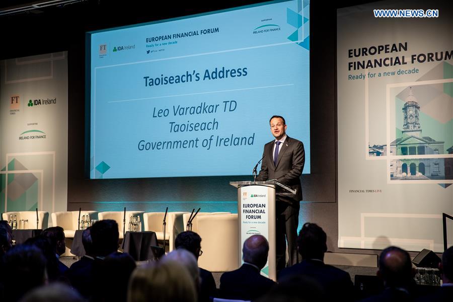 IRELAND-DUBLIN-EUROPEAN FINANCIAL FORUM