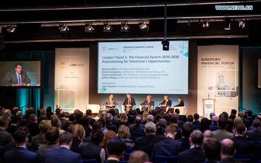 IRELAND-DUBLIN-EUROPEAN FINANCIAL FORUM