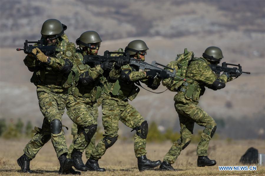 CROATIA-UDBINA-ARMY-CADETS