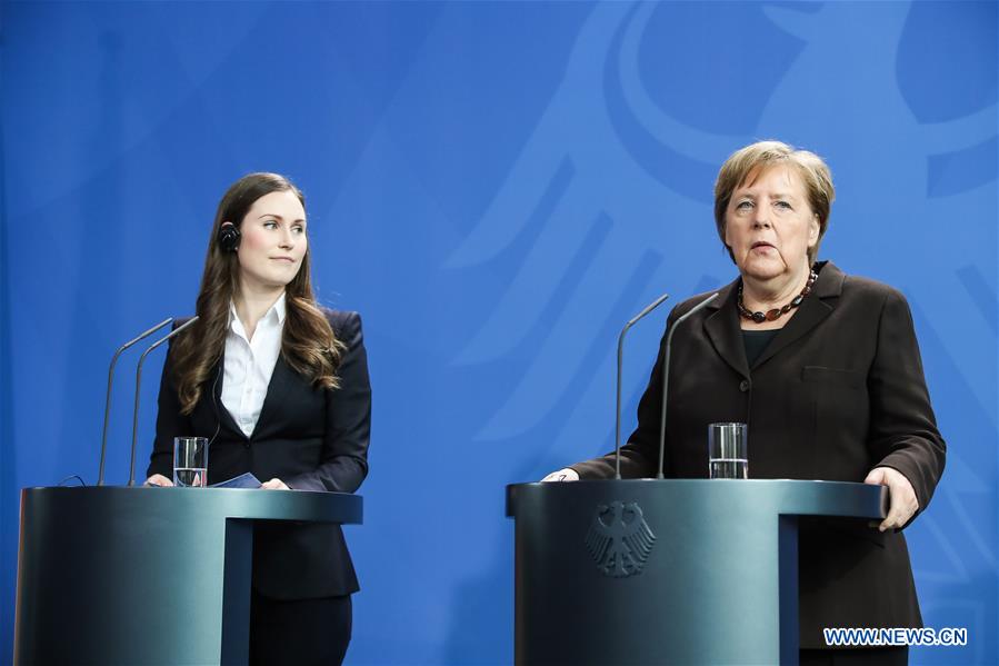 GERMANY-BERLIN-FINLAND-PM-VISIT