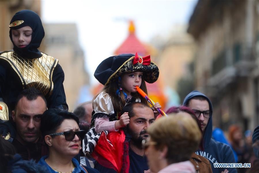 MALTA-VALLETTA-CARNIVAL 