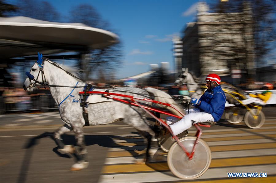 RUSSIA-MOSCOW-STREET RACE