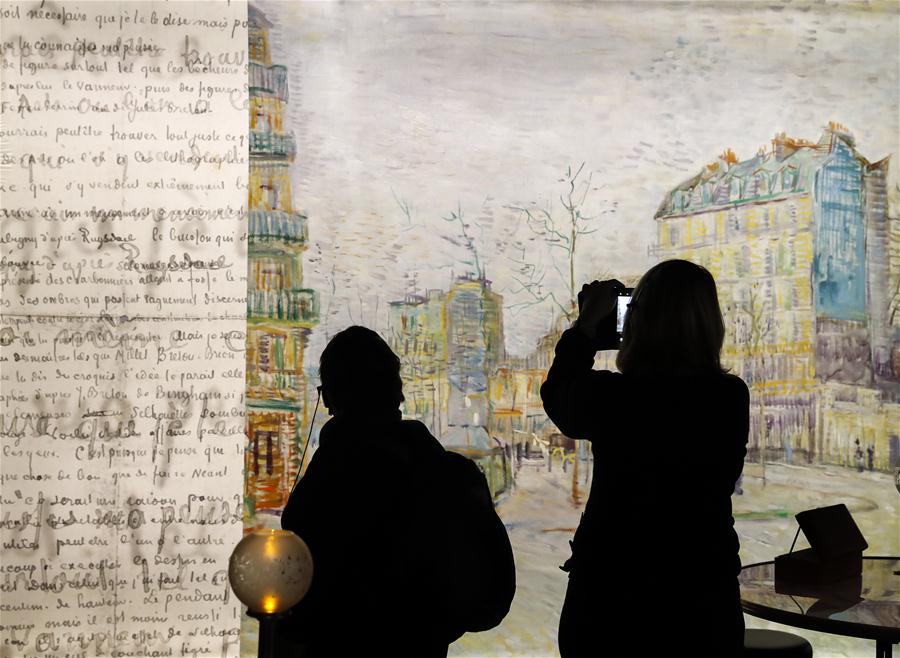 BRITAIN-LONDON-MEET VINCENT VAN GOGH EXPERIENCE