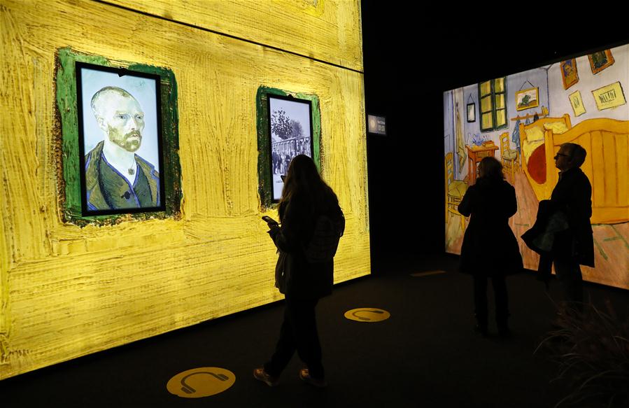 BRITAIN-LONDON-MEET VINCENT VAN GOGH EXPERIENCE