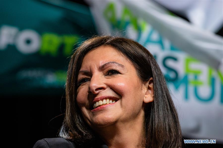 FRANCE-PARIS-ANNE HIDALGO-MAYOR-CAMPAIGN 