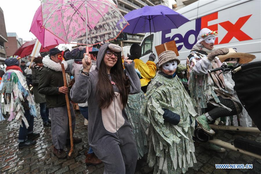 BELGIUM-BRUSSELS-CARNIVAL