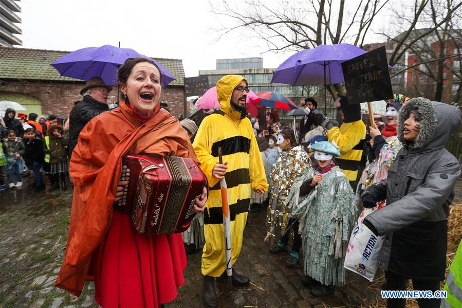 BELGIUM-BRUSSELS-CARNIVAL
