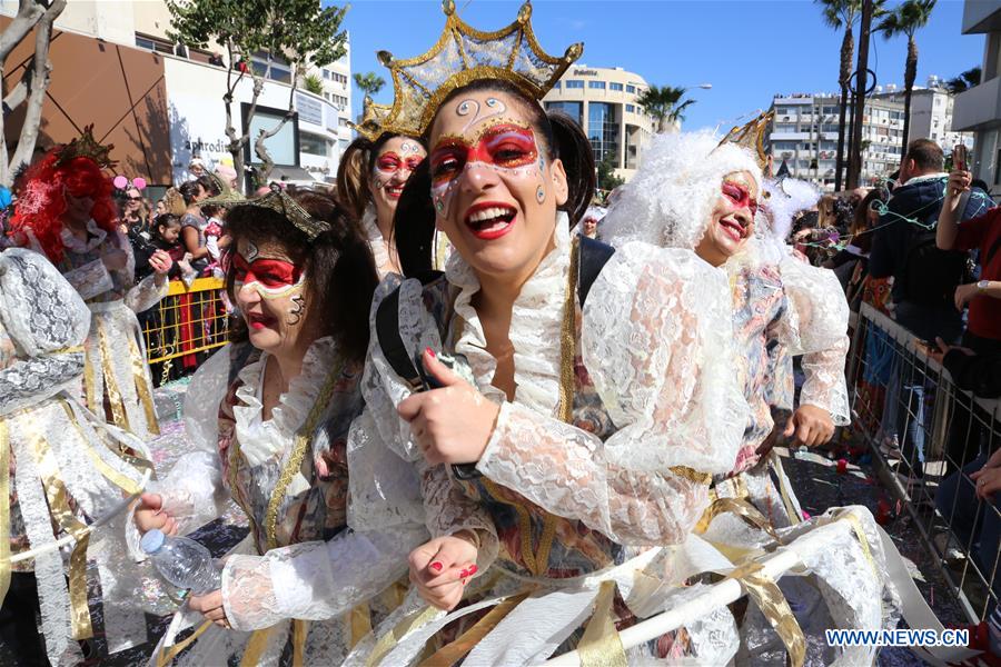 CYPRUS-LIMASSOL-CARNIVAL PARADE