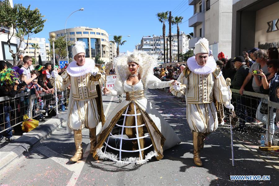 CYPRUS-LIMASSOL-CARNIVAL PARADE