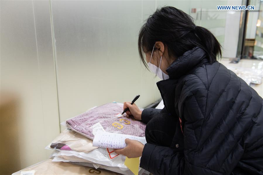 CHINA-HUNAN-ZHUZHOU-NOVEL CORONAVIRUS-ONLINE SALES-GARMENT (CN)