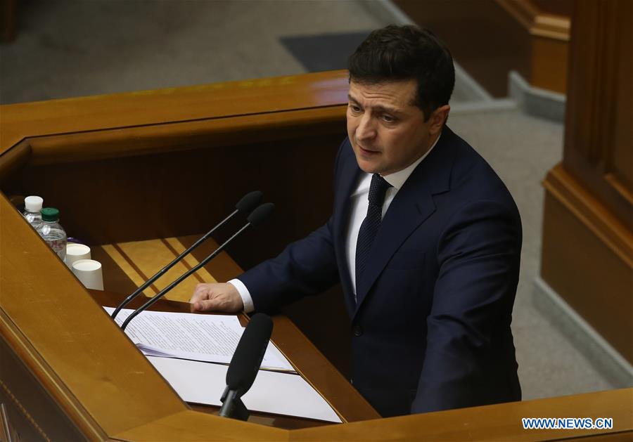 UKRAINE-KIEV-NEW PRIME MINISTER-DENYS SHMYHAL