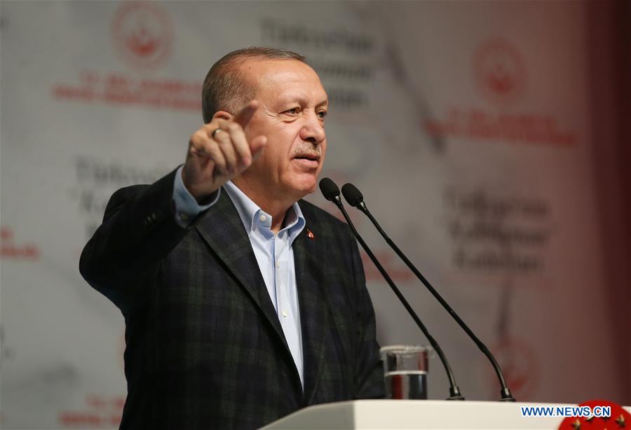 TURKEY-ISTANBUL-ERDOGAN-SPEECH