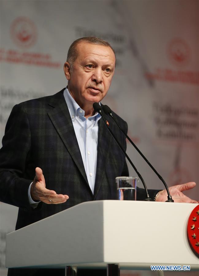 TURKEY-ISTANBUL-ERDOGAN-SPEECH