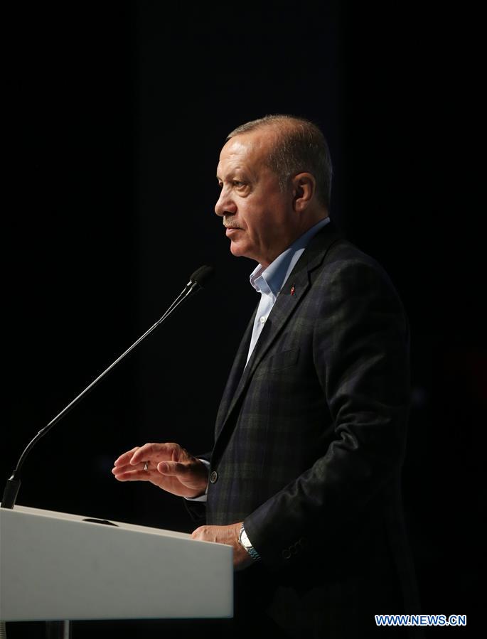 TURKEY-ISTANBUL-ERDOGAN-SPEECH