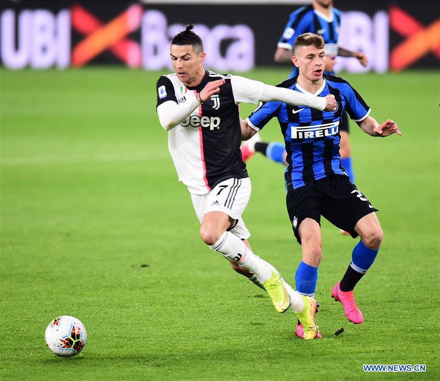 (SP)ITALY-TURIN-SOCCER-ITALIAN SERIE A-JUVENTUS VS INTER MILAN