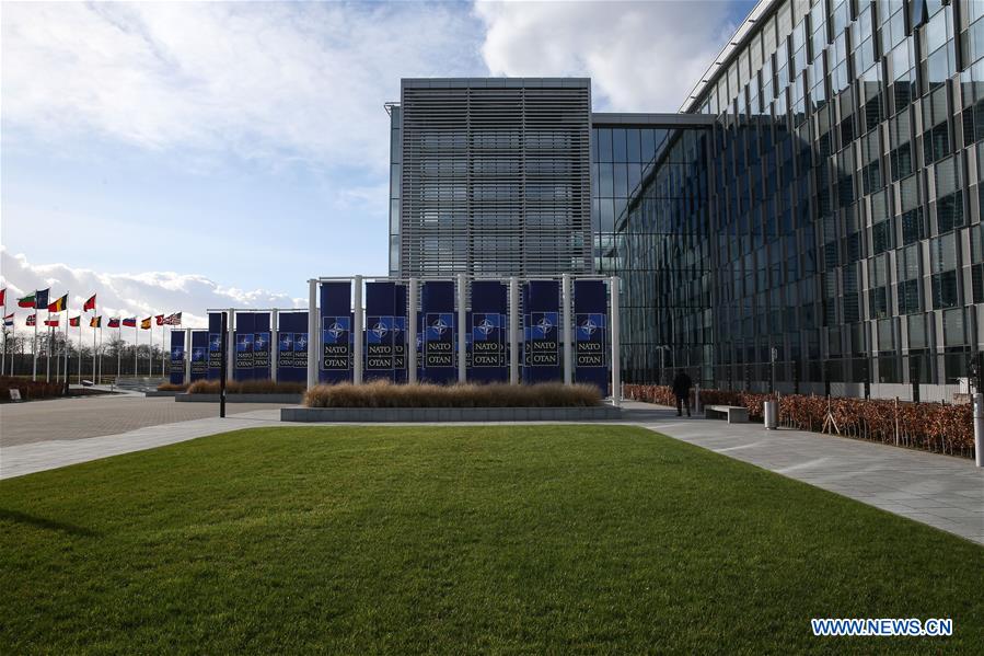 BELGIUM-BRUSSELS-NATO HQ-COVID-19-FIRST CASE