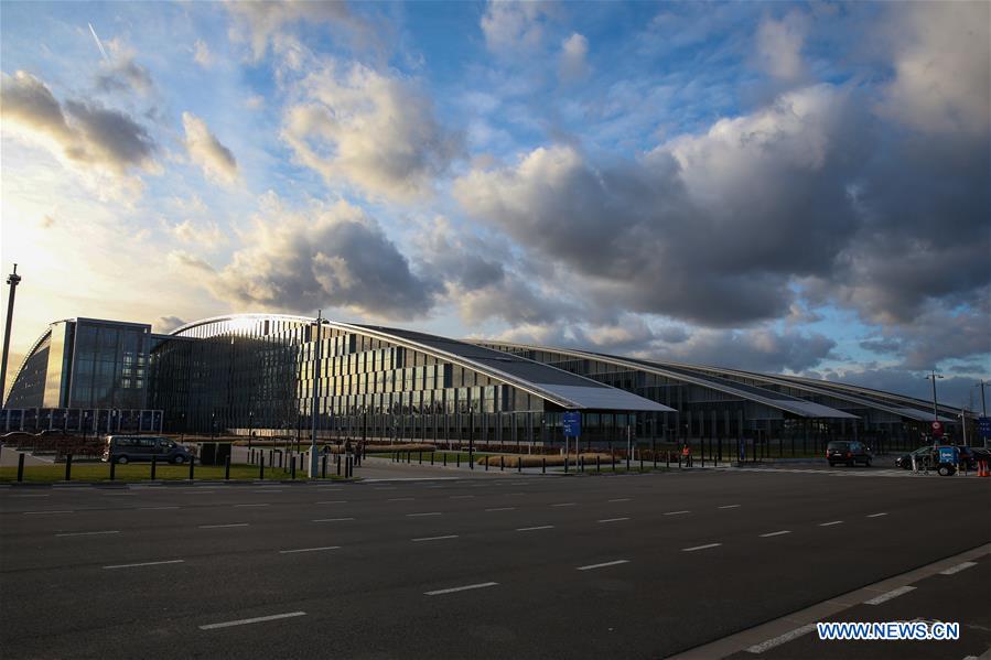 BELGIUM-BRUSSELS-NATO HQ-COVID-19-FIRST CASE