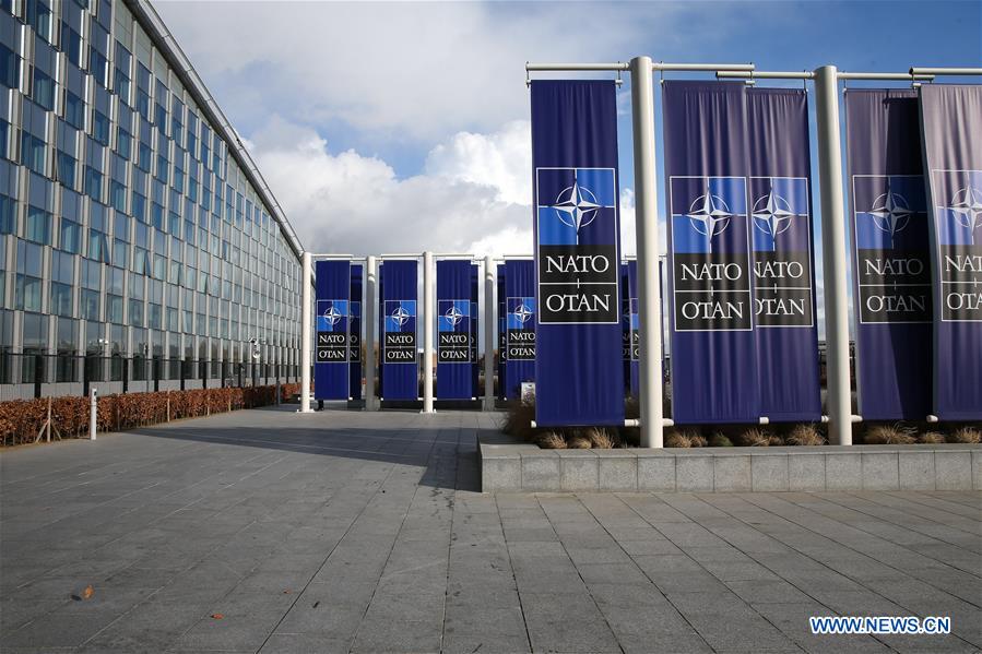 BELGIUM-BRUSSELS-NATO HQ-COVID-19-FIRST CASE