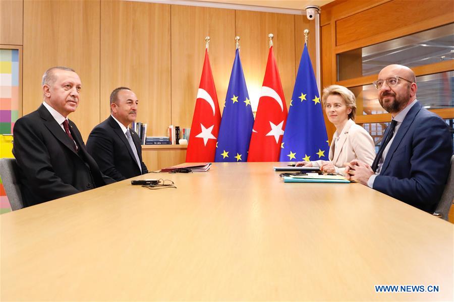 BELGIUM-BRUSSELS-EU-TURKEY-MEETING-MIGRATION