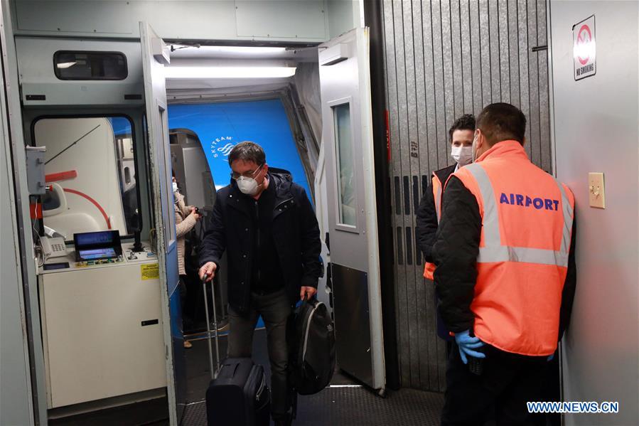 ROMANIA-BUCHAREST-AIRPORT-COVID-19-OUTBREAK