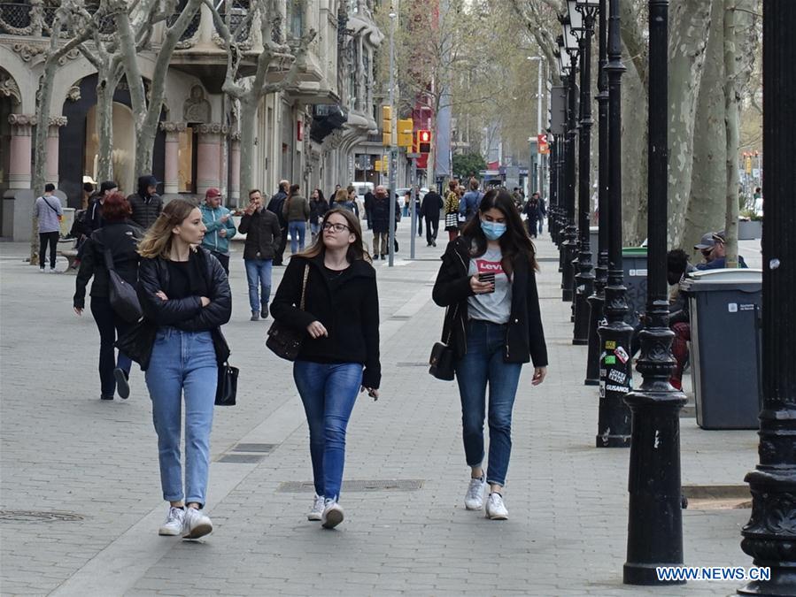 SPAIN-BARCELONA-COVID-19-STATE OF ALARM-LOCKDOWN