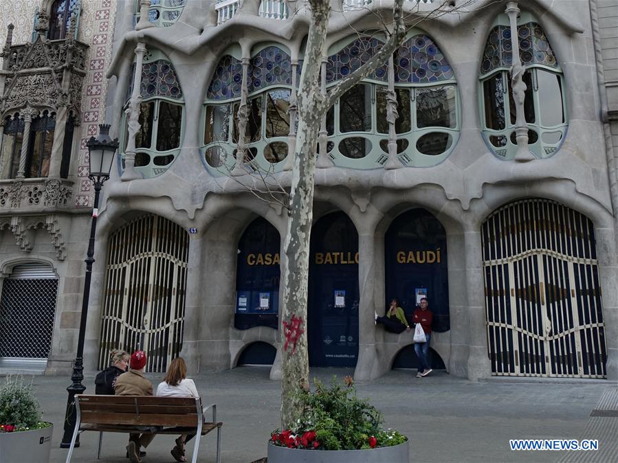 SPAIN-BARCELONA-COVID-19-STATE OF ALARM-LOCKDOWN