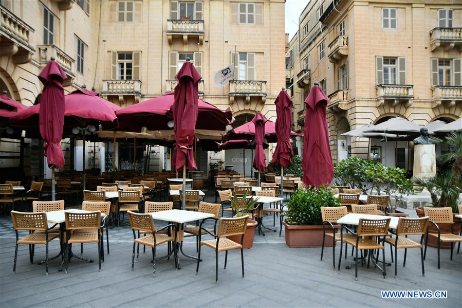 MALTA-VALLETTA-COVID-19
