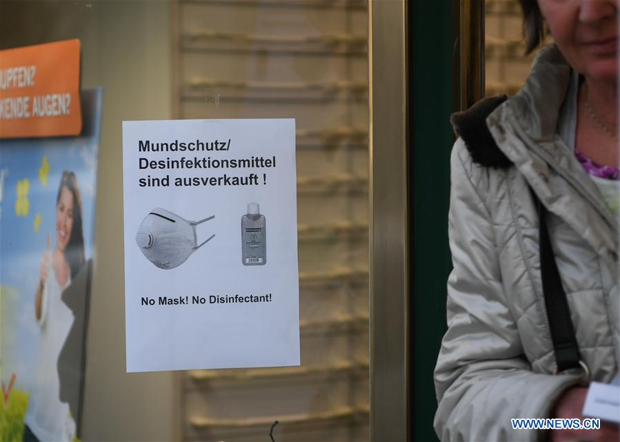 GERMANY-FRANKFURT-COVID-19-OVERALL RISK-RISE