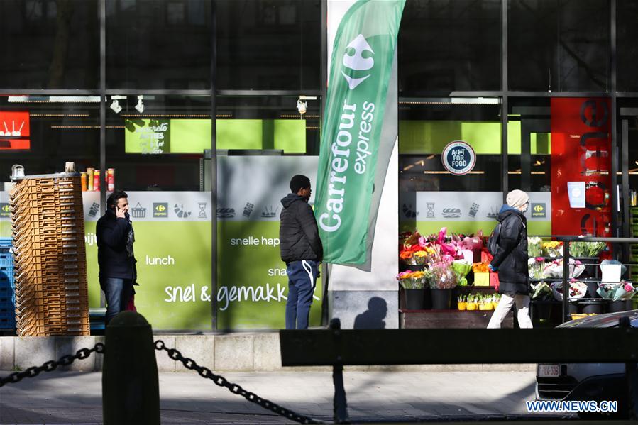 BELGIUM-BRUSSELS-COVID-19-LOCKDOWN