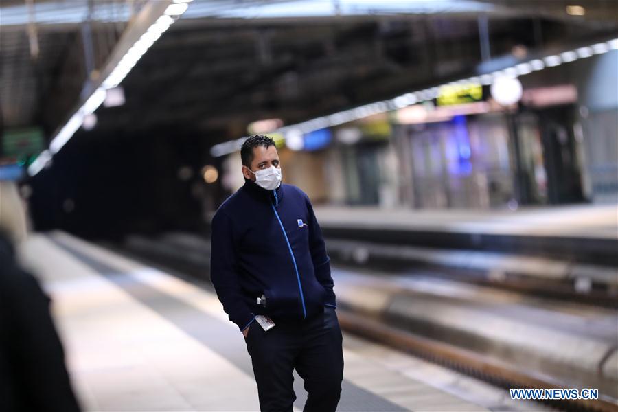 BELGUIM-BRUSSELS-COVID-19-LOCKDOWN