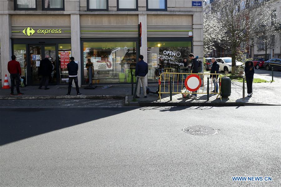 BELGUIM-BRUSSELS-COVID-19-LOCKDOWN