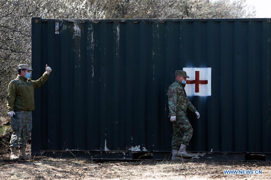 ROMANIA-BUCHAREST-COVID-19-MILITARY HOSPITAL