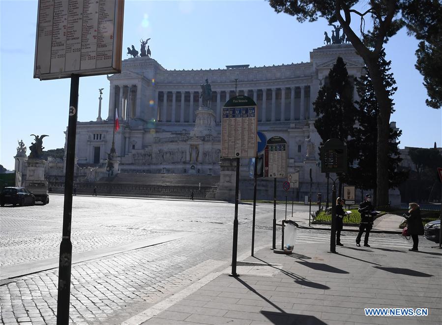 ITALY-ROME-COVID-19-CASES