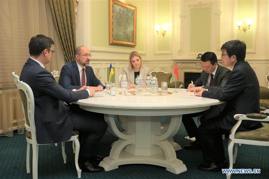UKRAINE-KIEV-PM-RELATIONS-CHINA