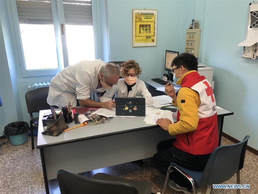 ITALY-PAVIA-COVID-19-CHINESE MEDICAL TEAM