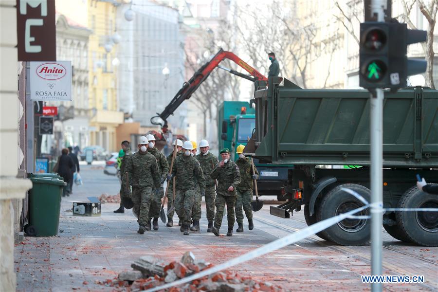 CROATIA-ZAGREB-EARTHQUAKE-DAMAGE