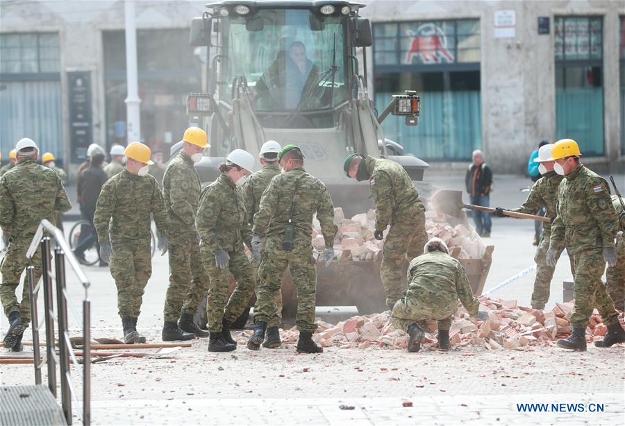 CROATIA-ZAGREB-EARTHQUAKE-DAMAGE