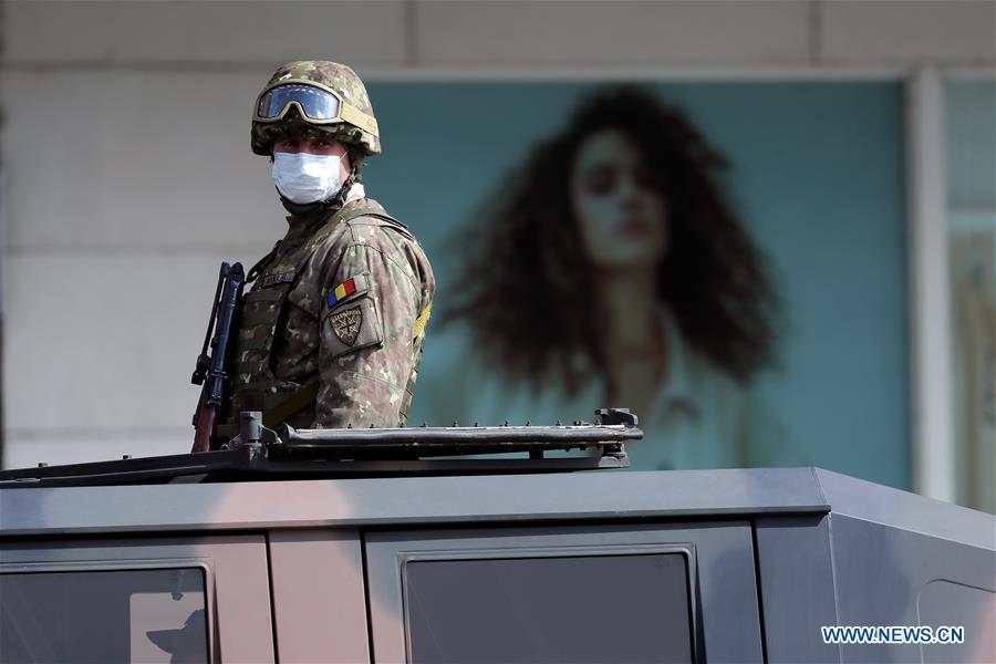 ROMANIA-BUCHAREST-COVID-19-LOCKDOWN