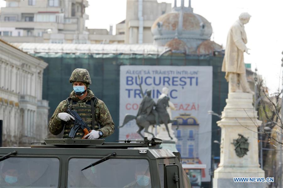ROMANIA-BUCHAREST-COVID-19-LOCKDOWN