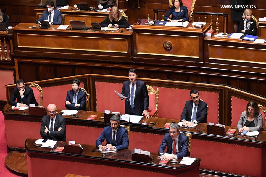 ITALY-ROME-SENATE-RESCUE PACKAGE