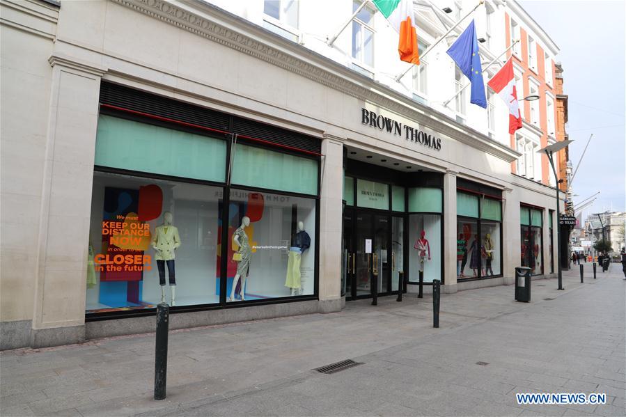 IRELAND-DUBLIN-COVID-19