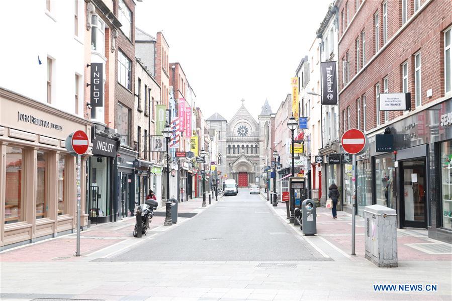 IRELAND-DUBLIN-COVID-19